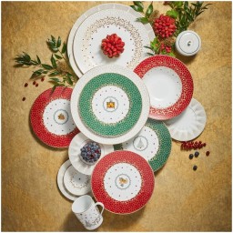 Bernardaud, Noël, Presentation plate