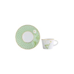 Bernardaud, Praiana, Espresso cup and saucer