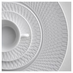 Bernardaud, Twist White, Cereal bowl