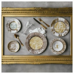 Bernardaud, Versailles Enchanté, Salad plate