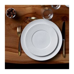 Bernardaud, Twist White, Sugar bowl
