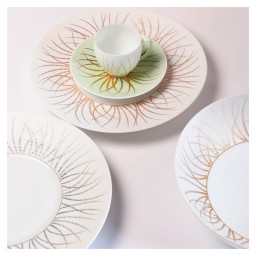 J.L Coquet, Hémisphère Tundra Winter, Coffee saucer