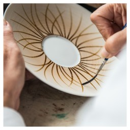 J.L Coquet, Hémisphère Tundra Winter, Coffee saucer