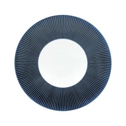 Jaune de Chrome, Bolero Blue, Soup plate with rim