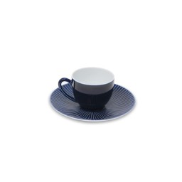 Jaune de Chrome, Bolero Blue, Coffee cup