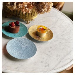 Raynaud, Minéral irisé Sky Blue, Coffee saucer