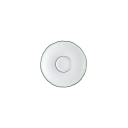 Raynaud, Touraine double filet vert, Coffee saucer