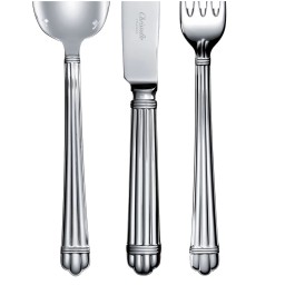Christofle, Aria cutlery, sterling silver, Serving spoon