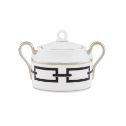 Ginori 1735, Catene Nero, Sugar bowl
