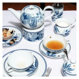 Sieger by Fürstenberg, Paraíso Blue, Coffee cup