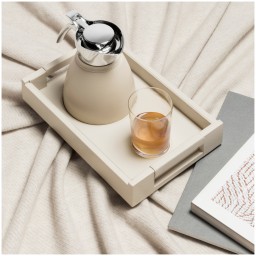 Pigment France, Beaubourg nesting tray set, Tray set for vincennes carafe & one glass, small