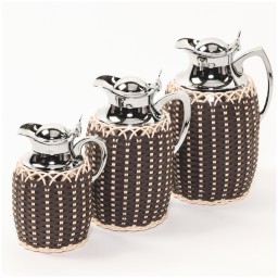 Pigment France, Leather & rattan carafes, Villandry carafe 1 l