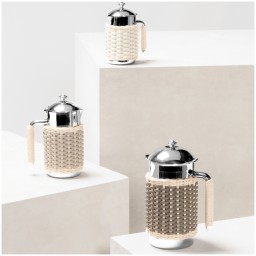 Pigment France, Leather & rattan carafes, Rennes carafe 0.6 l