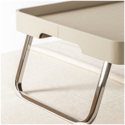Poltrona Frau, Trays collection, Bed tray, grey