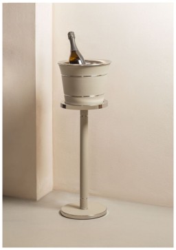 Poltrona Frau, Ice buckets, Stand for champagne bucket, grey