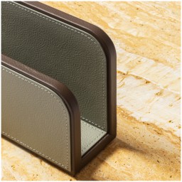 Poltrona Frau, Desk sets, Envelope holder, dusty green