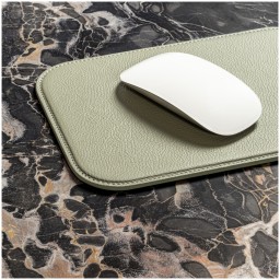 Poltrona Frau, Desk sets, Mouse pad, dusty green