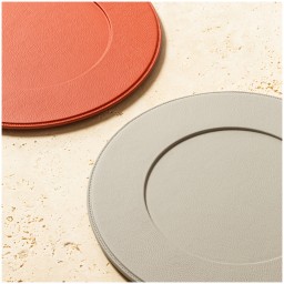Poltrona Frau, Table accessories, Underplate, red