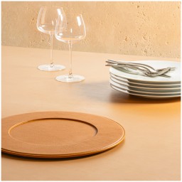 Poltrona Frau, Table accessories, Underplate, orange