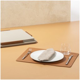 Poltrona Frau, Table accessories, Placemats set of 6, orange