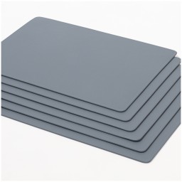 Poltrona Frau, Table accessories, Placemat holder with 6 placemats, light blue