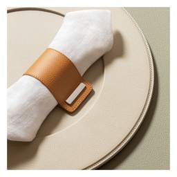 Poltrona Frau, Table accessories, Napkin ring, orange