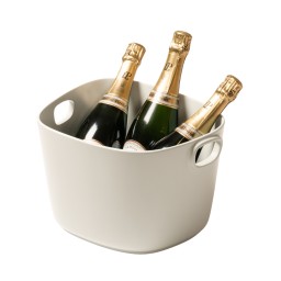 Giobagnara, Maris ice buckets by Kelly Wearstler, Two-three bottles champagne bucket, cappuccino