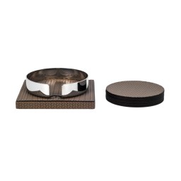 Pinetti, Placemats and coasters, Coaster holder with 6 coasters