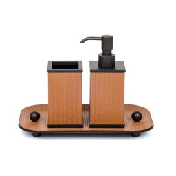 Pinetti, Olimpia bathroom collection, Square tootbrush holder