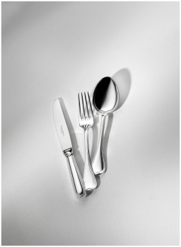 Robbe & Berking, Französisch-perl cutlery, sterling silver, Menu spoon