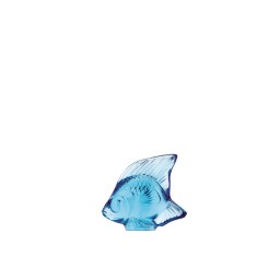 Lalique, Fish sculptures, Fish sculpture, light blue