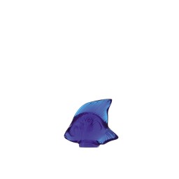 Lalique, Fish sculptures, Fish sculpture, cap ferrat blue