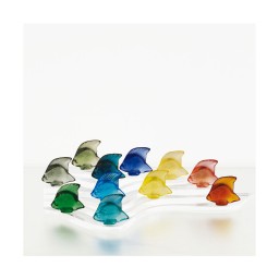 Lalique, Fish sculptures, Fish sculpture, opalescent