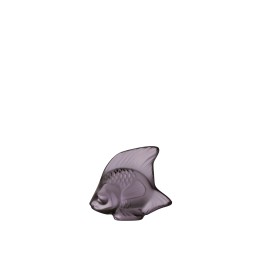 Lalique, Fish sculptures, Fish sculpture, dusk purple