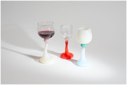 Helle Mardahl, Glasses and cups, Goblet medium, orange