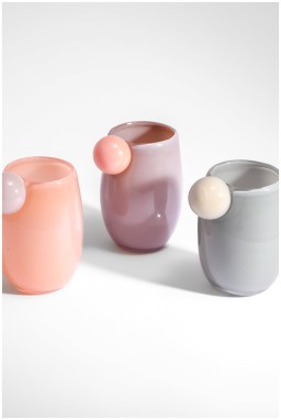 Helle Mardahl, Glasses and cups, Cup large, grey