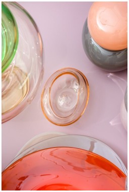 Helle Mardahl, Plates and bowls, Dish single, pink