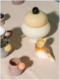 Helle Mardahl, Jars collection, Jar medium, off white