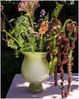 Helle Mardahl, Vases and candle holders, Vase large, champagne