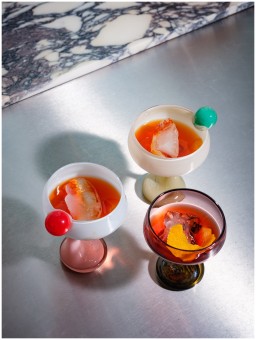Helle Mardahl, Glasses and cups, Cocktail glass, olive