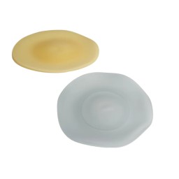 Helle Mardahl, Plates and bowls, Plate set of 2, grey, yellow