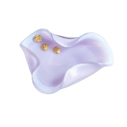 Helle Mardahl, Plates and bowls, Serpentine dish, purple