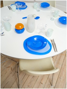 Helle Mardahl, Plates and bowls, Deep plate, blue