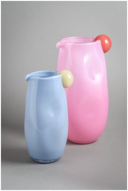 Helle Mardahl, Jugs and decanters, Jug with a twist, blue