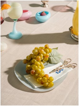 Helle Mardahl, Plates and bowls, Plate, grey