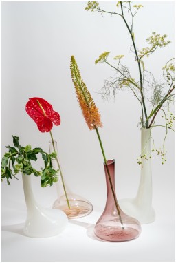 Helle Mardahl, Jugs and decanters, Bon bon decanter, white