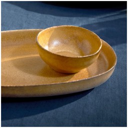 L'Objet, Terra leather, Sauce bowl