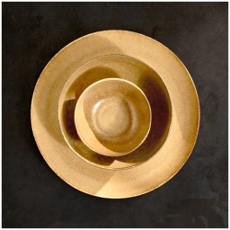 L'Objet, Terra leather, Sauce bowl