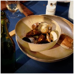 L'Objet, Terra leather, Condiment bowl