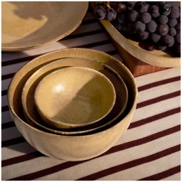 L'Objet, Terra leather, Sauce bowl